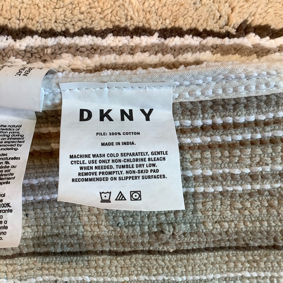 Dkny Bath Dkny Cotton Houston Striped Bath Mat Poshmark